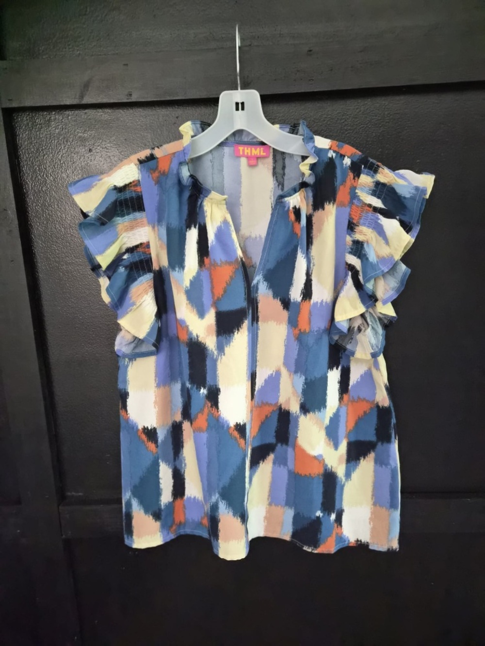NWOT | THML | Blouse | Multi-Colored | Size Large